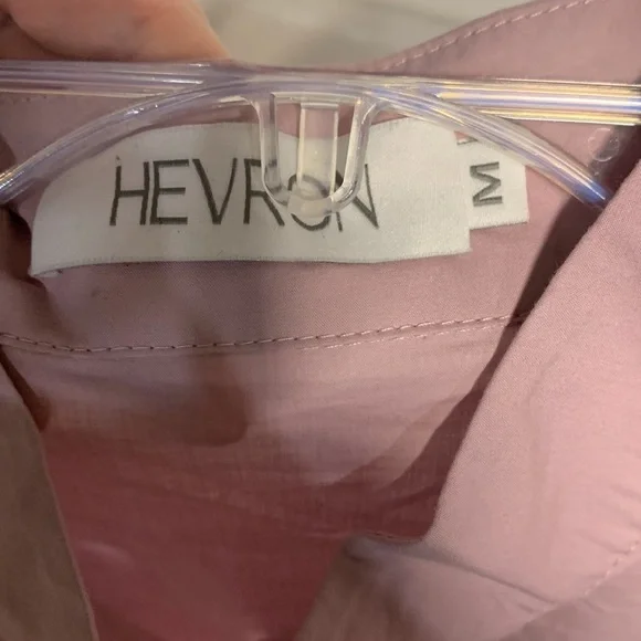 HEVRON HANNAH MINI DRESS PURPLE MEDIUM - Picture 7 of 10